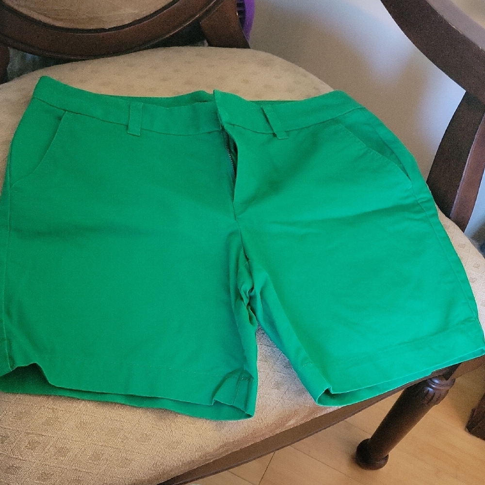 Tommy Hilfiger Emerald Green Shorts.